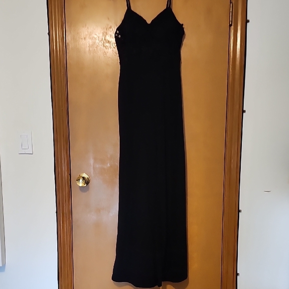 Almost Famous Pants - Almost Famous Black Lace Slip Sexy Jumpsuit